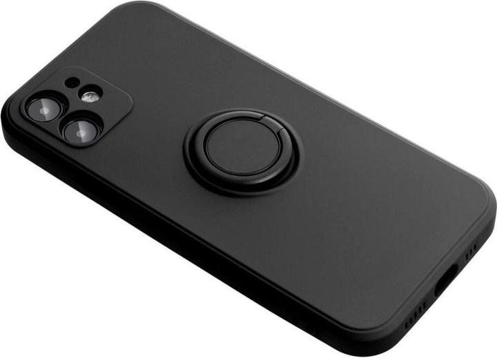 Produktbild OEM Back panel cover SILICONE RING case for SAMSUNG S20 FE / S20 FE 5G black (Samsung Galaxy S20 FE 5G)