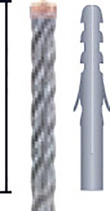 Actual product image Alpen SDSplus hammer drill FORCE cutting (5.5 mm)