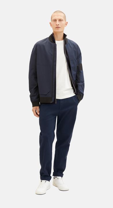 Actual product image STRUCTURE mix knit jacket knitted navy (XXL)