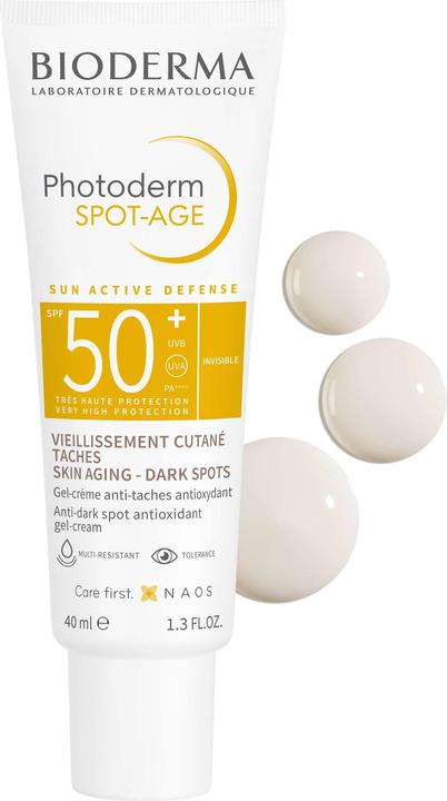 Produktbild Bioderma Photoderm Spot-Age SPF50+ (Sonnencreme Gesicht, SPF 50, 40 ml, 58 g)