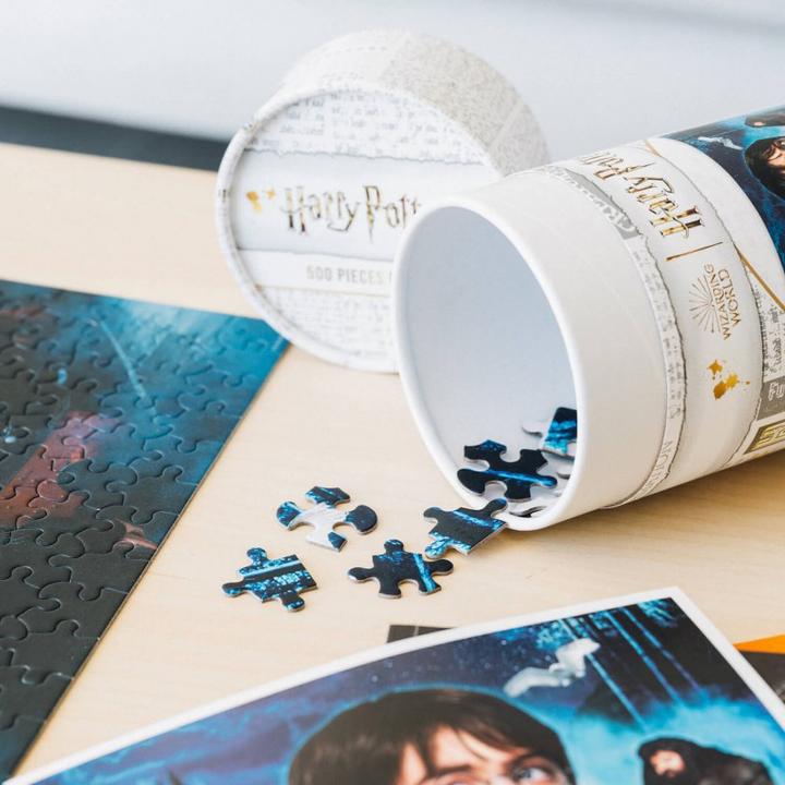 Produktbild - Puzzle 500 Teile in einer dekorativen Box ( und der Stein der Weisen) (500 Teile)