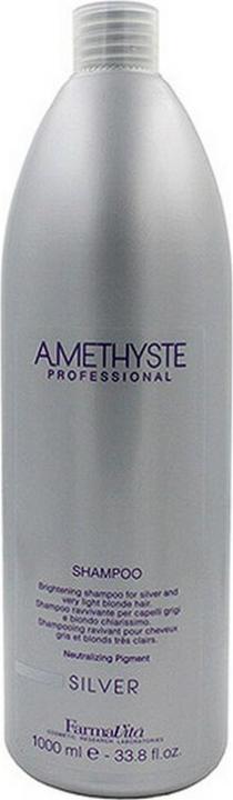 Produktbild Farmavita AMETHYSTE silver shampoo 1000 ml (1000 ml, Flüssiges Shampoo)