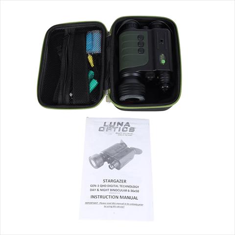 Produktbild Luna Optics STARGAZER Digitales Nachtsicht-Fernglas 6-36x50