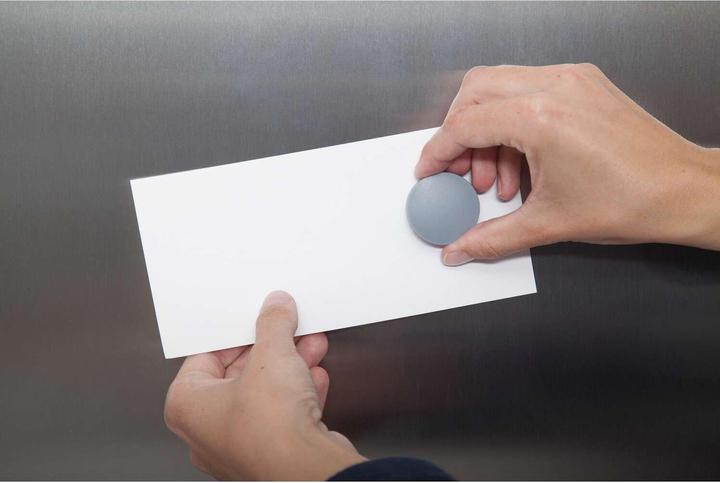 Produktbild Maul Rundmagnet Solid 38 mm 2,5 kg Haftkraft 10 Stück grau