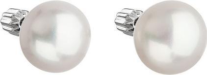Evolution Group Silver Pearl Earrings Pavona 21005.1 (L)