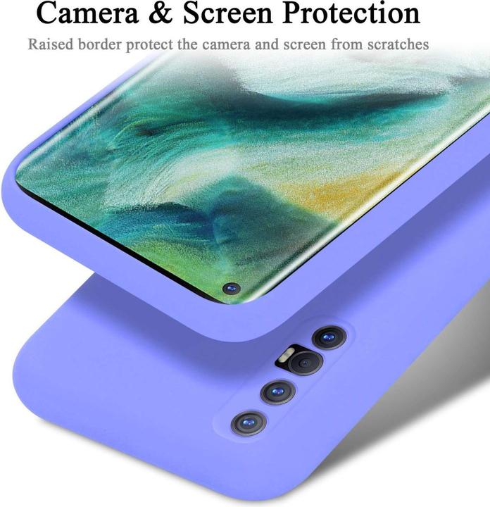 Image du produit Cadorabo Coque pour Oppo FIND X2 NEO TPU Liquid Silicone Case (Oppo Find X2 Neo)