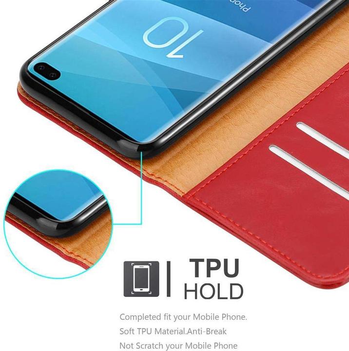 Produktbild Cadorabo Book Luxury Cover (Samsung Galaxy S10+)