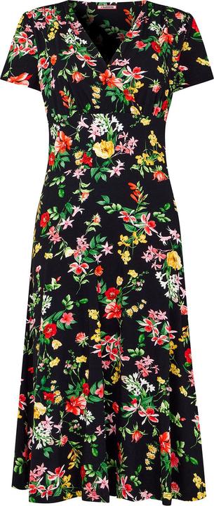 Actual product image Joe Browns Dark Floral Jersey Wrap Dress (40)
