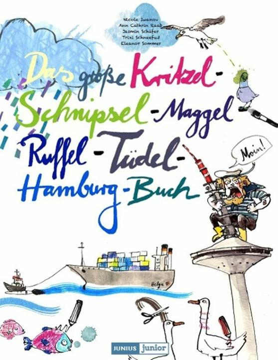 Actual product image The big scribble-snippet-magle-ruffle-toodle-Hamburg-book