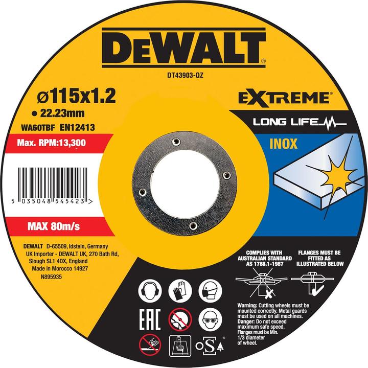 DeWalt Cutting disc