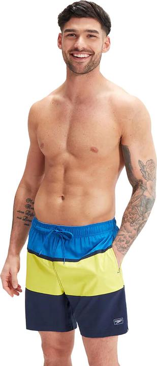 Actual product image Speedo Mens Redondo Edge Colour Block Swim Shorts (M)