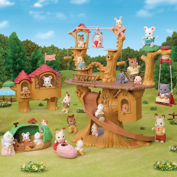 Image du produit Sylvanian Families La cachette du bébé hérisson