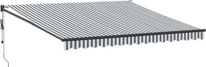 Immagine prodotto VidaXL Tenda da sole a bracci articolati Tenda da sole automatica rosso borgogna 450x300cm (4.50 m)