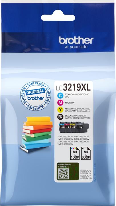 Actual product image Brother LC-3219XL Value Pack (FC, Color)