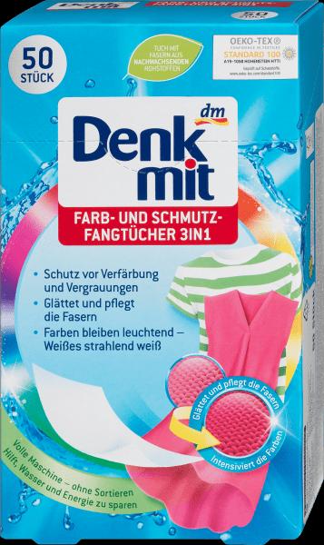 Produktbild dm Denkmit Farb- und Schmutzfangtücher (Waschtücher)