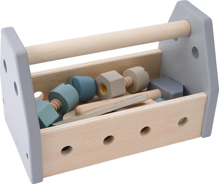 Produktbild Activity Board Giftware Holz-Werkzeugkasten-Spielset, Bau- und Konstruktions-Rollenspielset, ab 18 Monaten