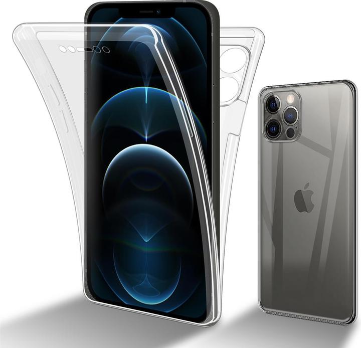 Image du produit Cadorabo TPU 360 degrés Case Cover (Apple iPhone 12 Pro Max)