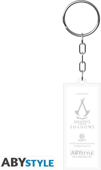 ABYstyle Assassin's Creed Acryl Portachiavi: Crest Shadows 6cm