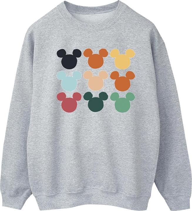Disney Mickey Mouse Heads Square Sweatshirt (XL)