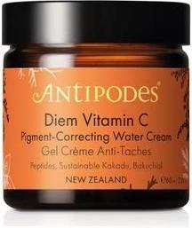 Actual product image Antipodes Hydrating Cream for Correction of Uneven Skin Tone Diem Vitamin (Pigment- Correct ing (60 ml, 24h cream)