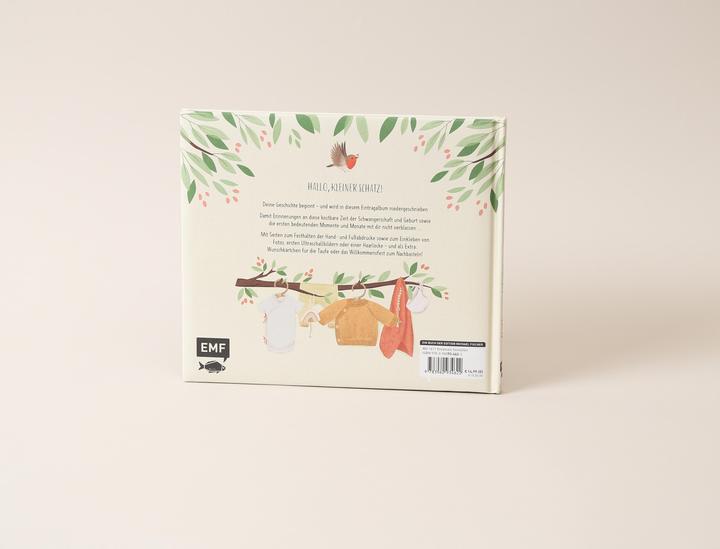 Actual product image Babyalbum - Hallo kleiner Schatz (German, Sandy Lohss, 2019)
