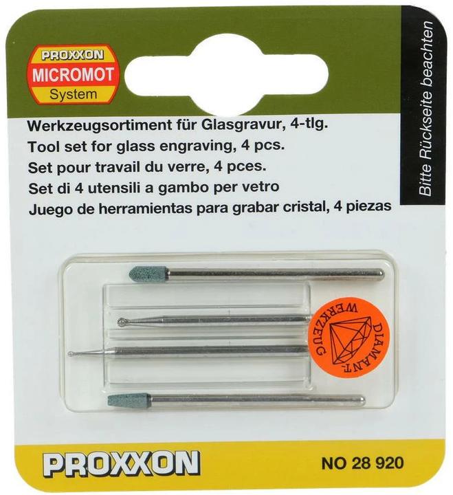 Produktbild Proxxon Glasbearbeitungs-Set (K1'000)