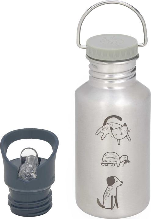 Productafbeelding Lässig Roestvrijstalen kinderdrinkfles Happy Prints (0.50 l)