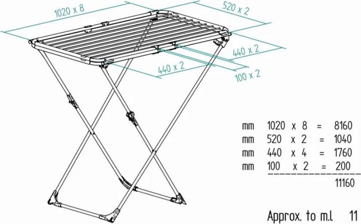 Productafbeelding Vileda Doble uittrekbare droger (22 m)