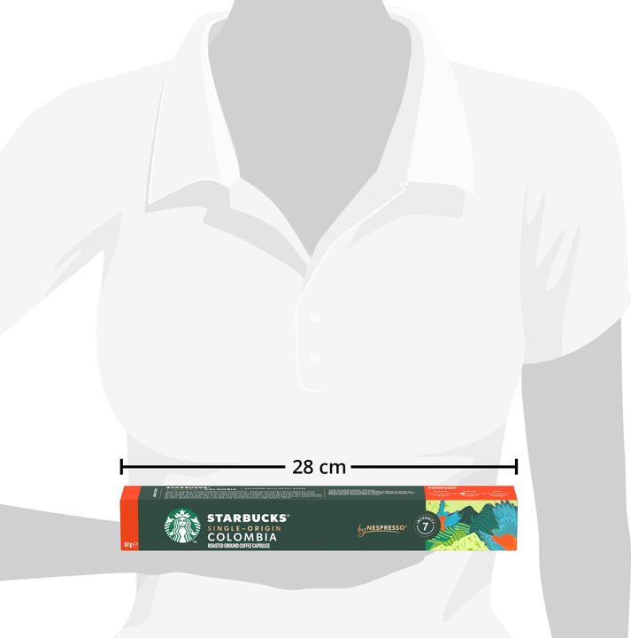 Image du produit Starbucks Colombia by Nespresso Medium Roasts (10 x Port.)