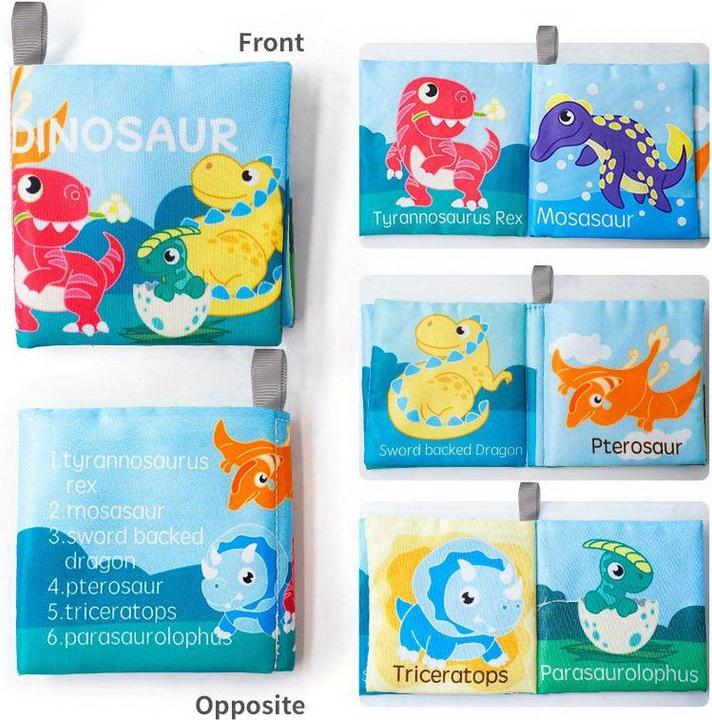 Activity Board Das erste weiche Stoffbuch für Baby, Stoffbuch, waschbares Babybuch, Baby-Stoffbuch für 0-3 Jahre