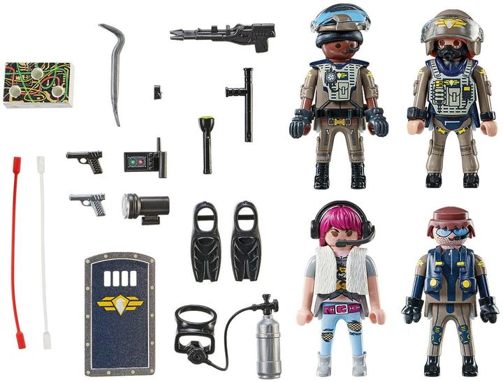 Image du produit Playmobil Ensemble de figurines SWAT (71146, Playmobil City Action)