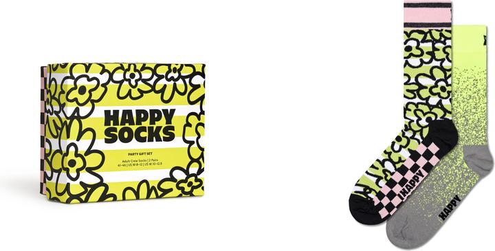 Happy Socks 2-Pack Party Socks Gift Set (2er Pack, 36 - 40)