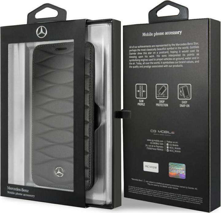Produktbild Mercedes-Benz Book Case Genuine Leather (Samsung Galaxy S8+)