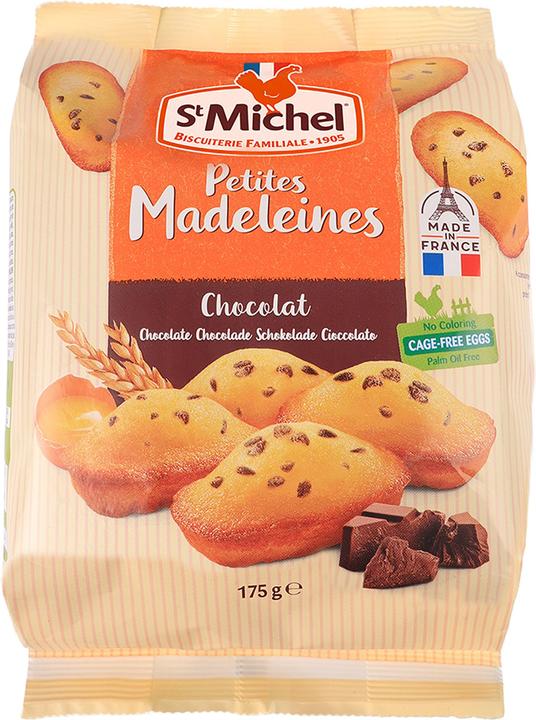 Produktbild St.Michel Mini Madeleines mit Schokosplittern 175 g (1 Stk., 175 g)