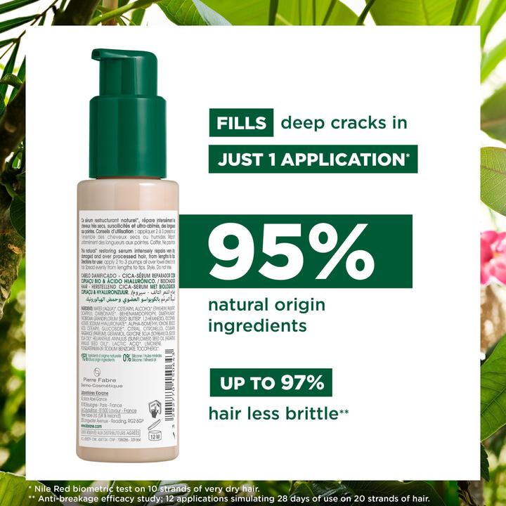 Immagine prodotto Klorane Siero cica riparatore con cupuaçu biologico (100 ml)