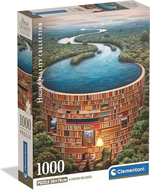 Clementoni 1000 pcs. CB High Quality Collection Bibliodame