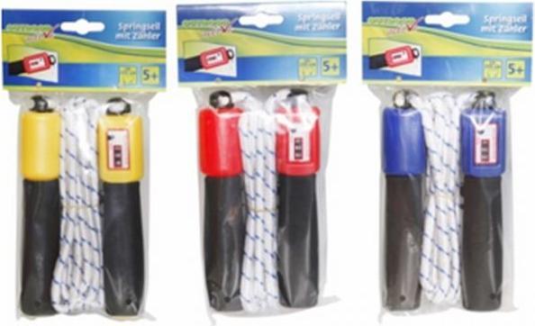 Outdoor Active OA skipping rope with counter, L.235cm, red (235 cm)