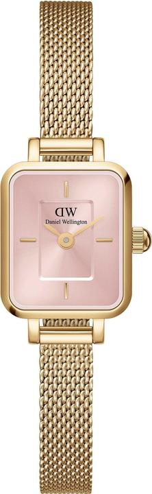 Immagine prodotto Daniel Wellington Quadro Mini Evergold Blush Oro (Orologio da polso analogico, 15.50 mm)
