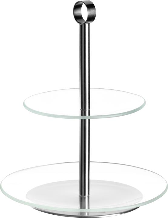 Leonardo Etagere Cena 2-teilig, Silber