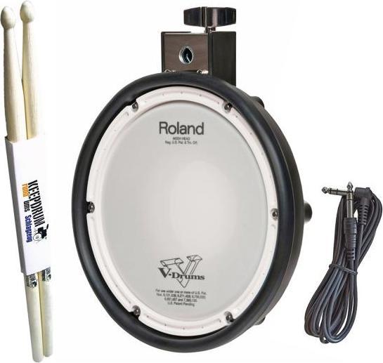 Produktbild Roland PDX-8 V-Drum Pad 10 Zoll mit Drumsticks (E-Drum)