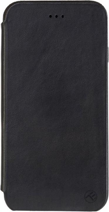 Actual product image Tellur Book case Slim Genuine Leather for iPhone 7 Plus deep black (Apple iPhone 7 Plus)