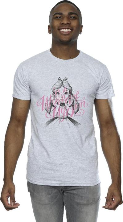 Produktbild Disney Alice im Wunderland In einer Welt von mir selbst TShirt (L)