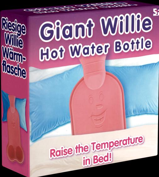 Actual product image Spencer & Fleetwood Giant Willie Hot Water Bottle