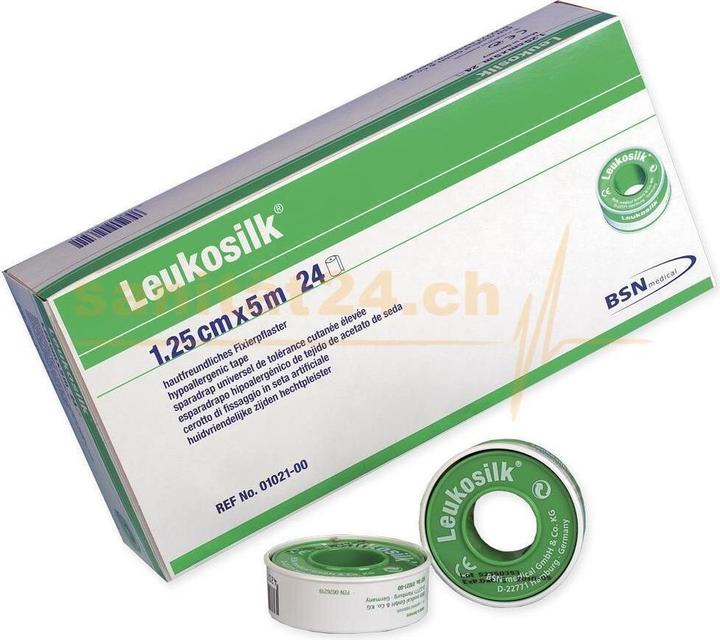 Produktbild BSN LEUKOSILK 5MX2,5CM, 12 St PFL (12 x)