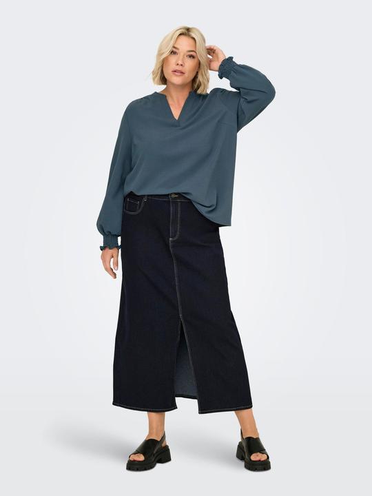 Actual product image Only Carmetta Life V-Neck Top Wvn Noos (54)