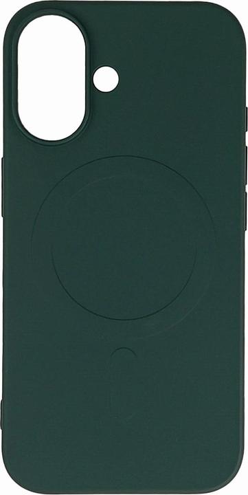 Produktbild Hurtel Liquid Silicone Case mit MagSafe für Samsung Galaxy S25 Edge - Grün (Samsung Galaxy S25 Edge)