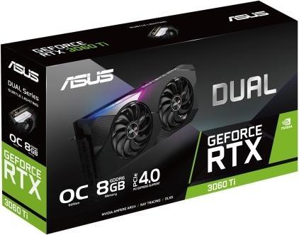 Produktbild ASUS GeForce DUAL RTX 3060 Ti O8G MINI V2 (8 GB)
