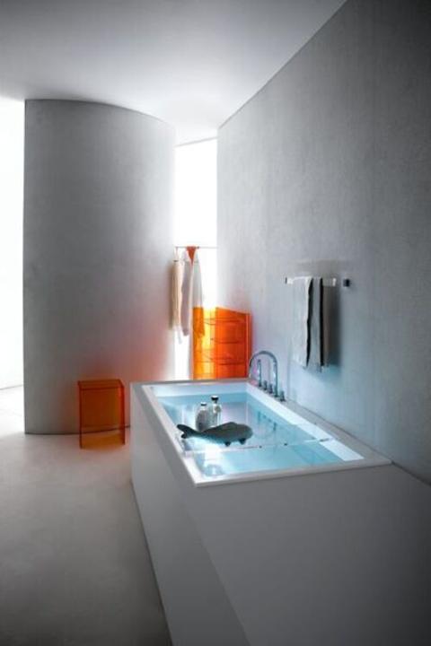 Produktbild Laufen Einbau-Badewanne KARTELL 1700x860mm Ecke li m LED-B. i Überlaufsp (250 l, 170 cm, 86 cm)