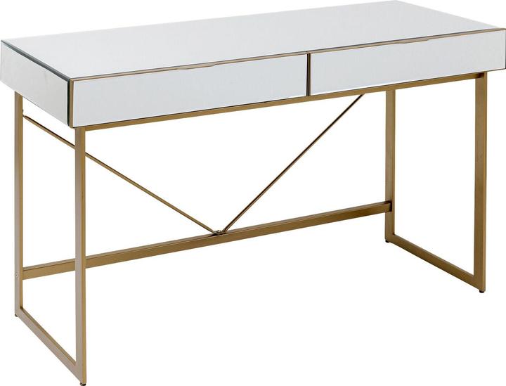 Produktbild Kare Design Schreibtisch Soran Gold 120x50cm (120 x 50 cm)