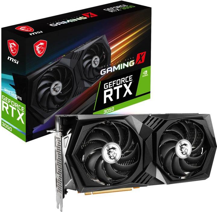 Produktbild MSI GeForce RTX 3050 GAMING X (8 GB)